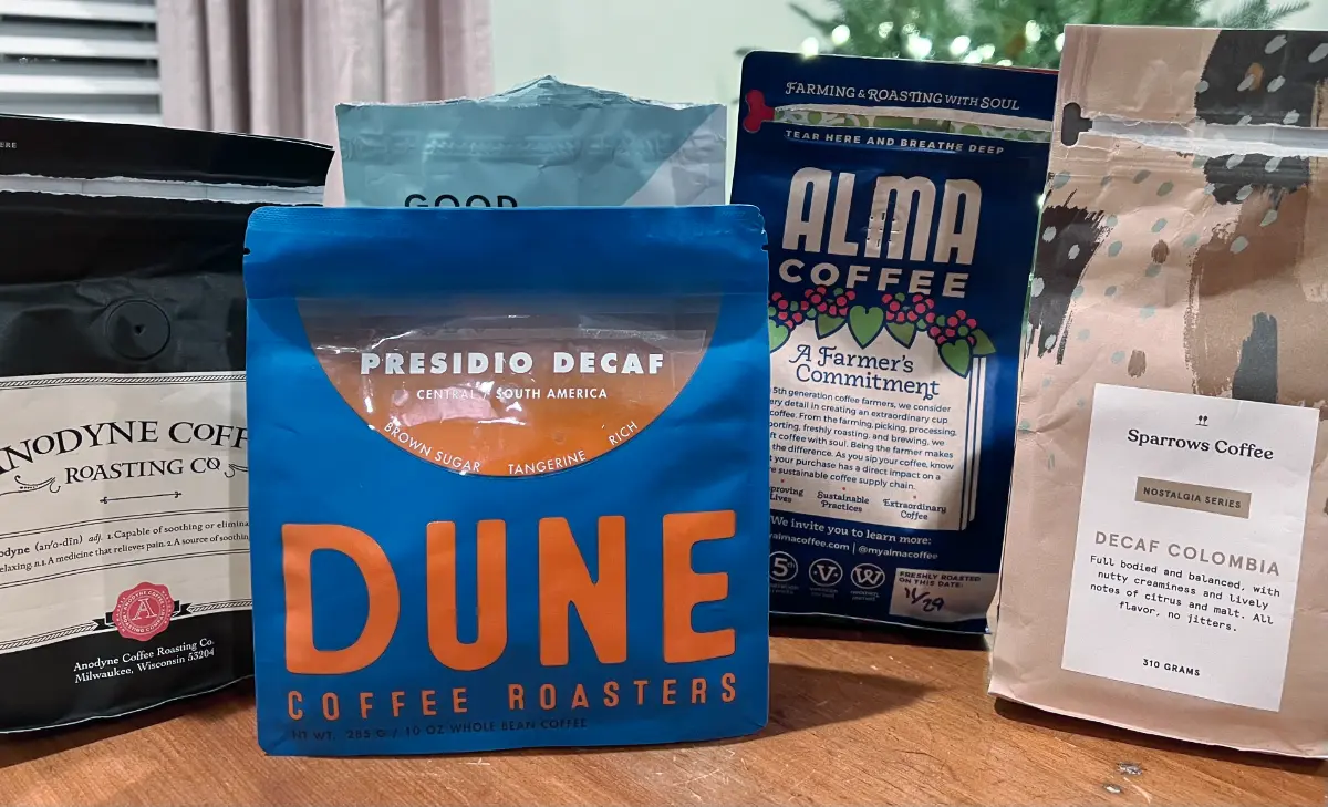 Decaf coffees from Trade