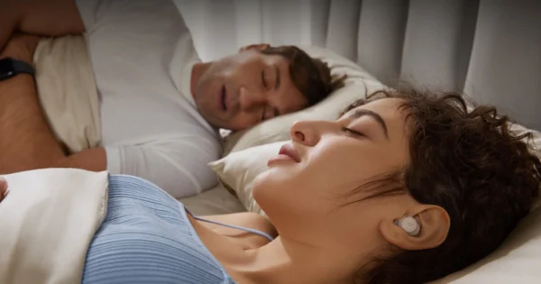 earbuds blocking snoring